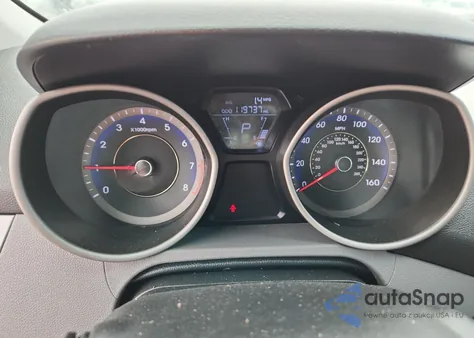 2013 Hyundai Elantra Gls from USA, damaged, VIN 5NPDH4AE0DH243909